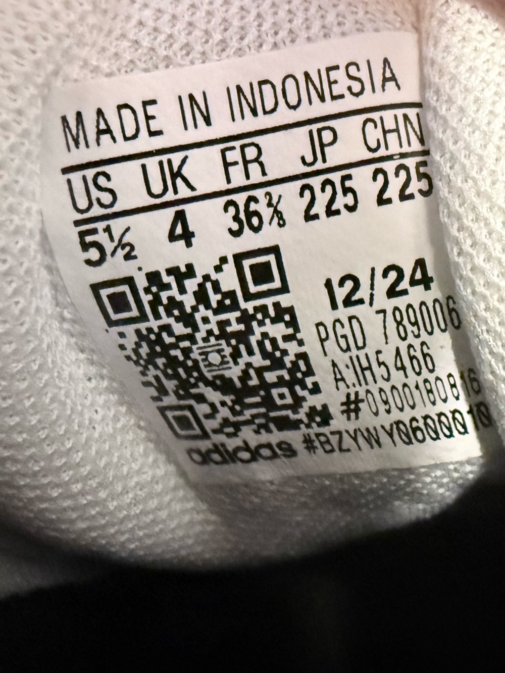adidas Black and White Casual Suede Sneakers - Picture 8 of 8